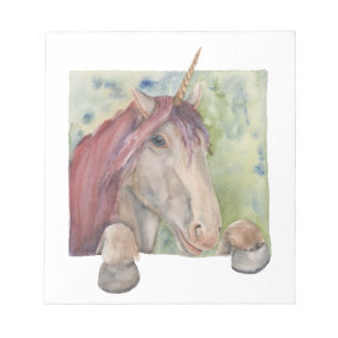Bloc-note Unicorne