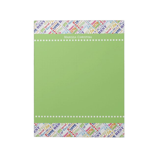 Bloc-note Unique 18ème anniversaire fête cadeaux personnalis (Tourné)