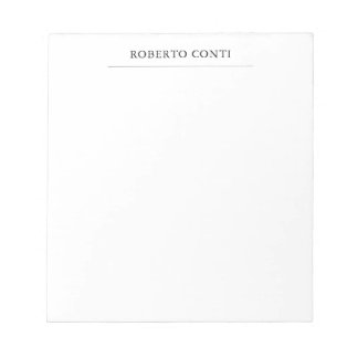 Bloc-note Unique Moderne Simple Minimaliste