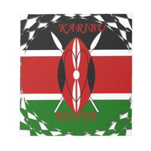 Bloc-note Unité du drapeau kényan : Tuko Pamoja Design