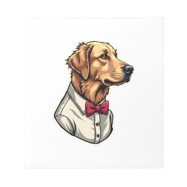 Bloc-note USA Golden Retriever Vintage Patriotic Dog Shirt 4 (Devant)