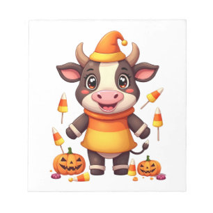 Bloc-note Vache en bonbons en forme de maïs