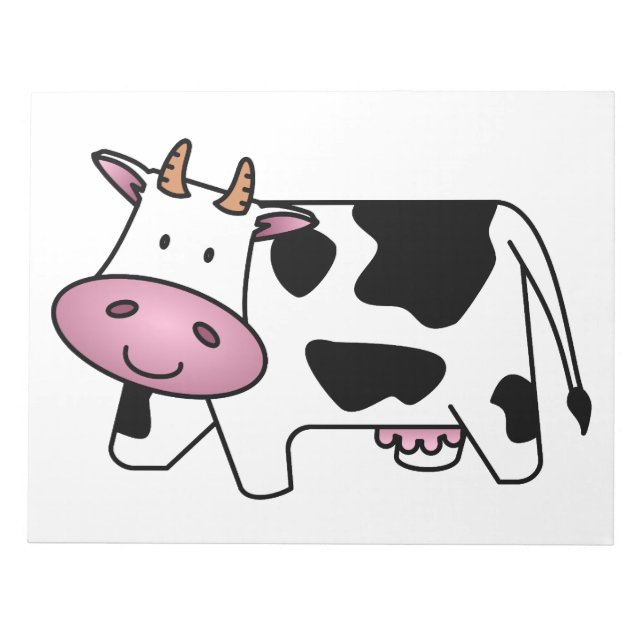 Bloc-note Vache heureuse (Devant)