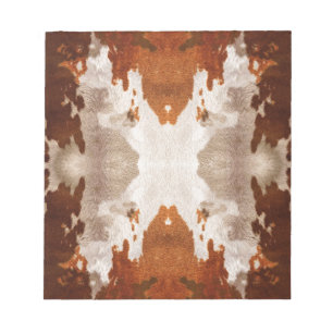 Bloc-note Vache Kaleidoscope Cachée Motif