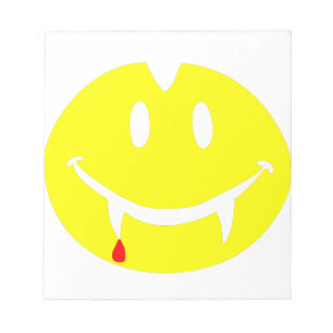 Bloc-note vampire emoji dracula