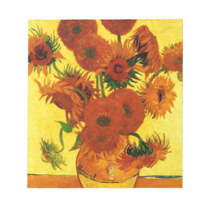 Bloc-note Van Gogh 15 Tournesols