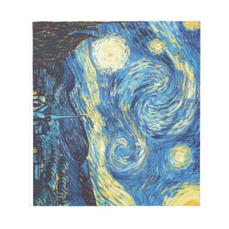 Bloc-note Van Gogh Starry Night Notepad ( 40 pages)