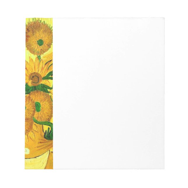 Bloc-note Van Gogh Sunflowers (Devant)