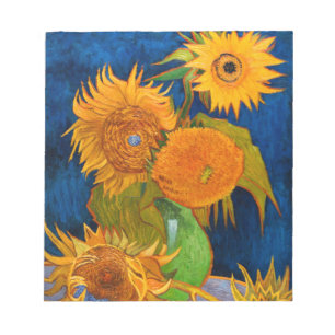 Bloc-note Van Gogh Sunflowers