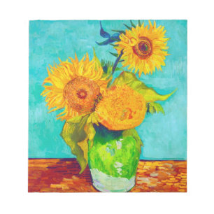 Bloc-note Van Gogh Sunflowers