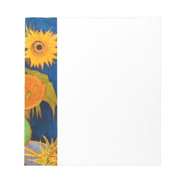 Bloc-note Van Gogh Sunflowers (Devant)