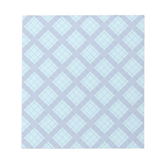 Bloc-note Variation bleue Plaid
