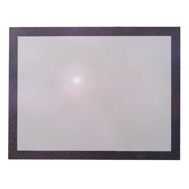 Bloc-note Vent Pulsar D'Une Étoile Neutron. (Devant)