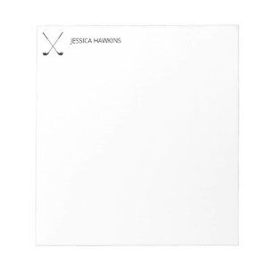 Bloc-note Ventilateur de golf simple papeterie personnelle C