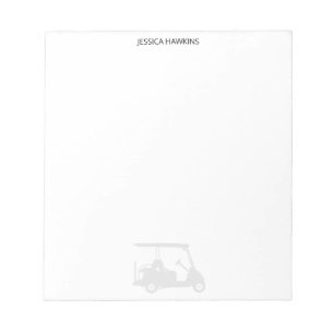 Bloc-note Ventilateur de golf simple Papier personnel Panier