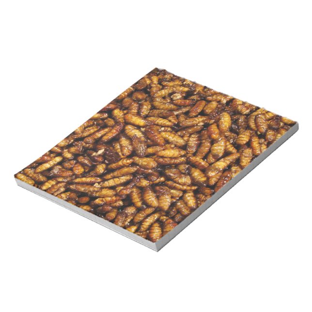 Bloc-note Vers de soie frits ... Thai Street Food (Tourné)