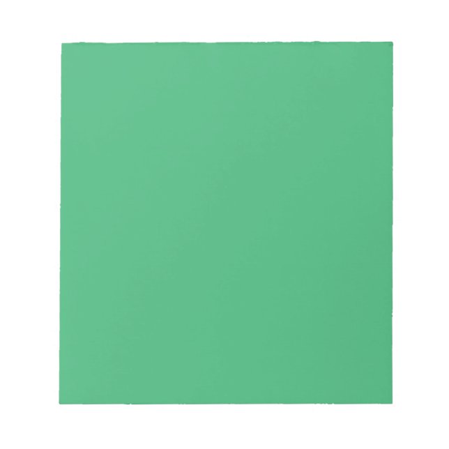 Bloc-note Vert de mer (Devant)