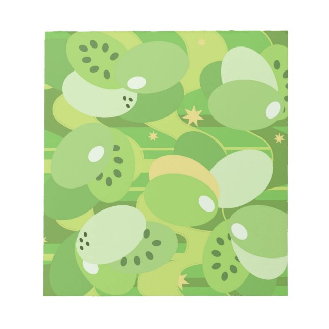 Bloc-note Vert Succulent (Devant)