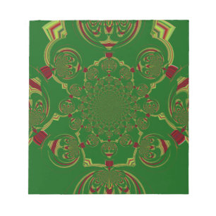 Bloc-note Vert vintage