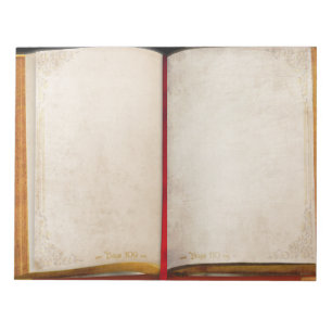 Bloc-note Vieux livre