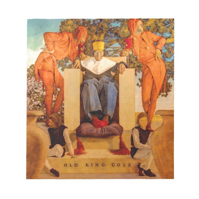 Bloc-note Vieux roi Cole (Devant)