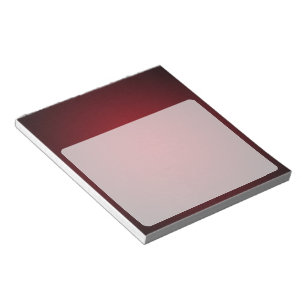 Bloc-note Vignette Rouge-Noir Grainy