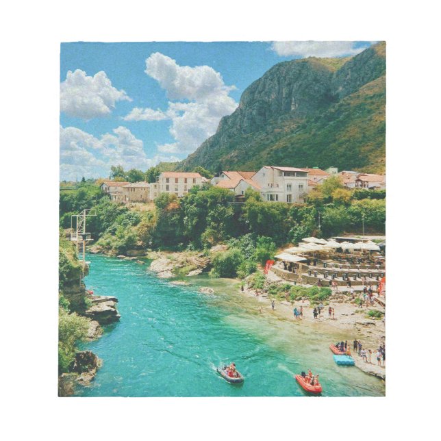 Bloc-note Ville de Mostar - Bosnie-Herzégovine (Devant)