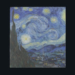 Bloc-note Vincent Van Gogh - Nuit étoilée. Peinture artistiq<br><div class="desc">Vincent Van Gogh - Peinture de nuit étoilée. OEuvre classique d'un des peintres les plus célèbres du monde. Belles couleurs et tourbillons !</div>