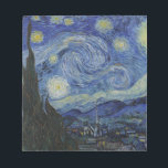 Bloc-note Vincent Van Gogh - Nuit étoilée. Peinture artistiq<br><div class="desc">Vincent Van Gogh - Peinture de nuit étoilée. OEuvre classique d'un des peintres les plus célèbres du monde. Belles couleurs et tourbillons !</div>