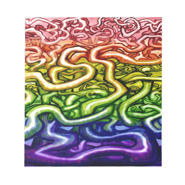 Bloc-note Vines LGBQT Rainbow (Devant)