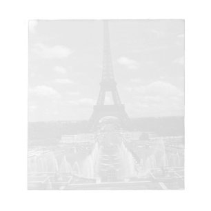Bloc-note Vintage France Paris Fontains Tour Eiffel