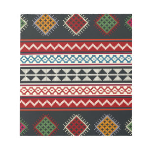 Bloc-note Vintage géométrique classique mignon tendance colo