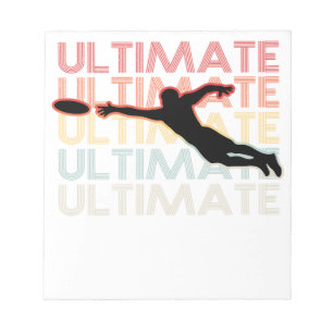Bloc-note Vintage Ultimate Frisbee Sport Retro