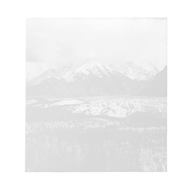 Bloc-note Vintage USA Alaska Matanuska glacier 1970 (Devant)