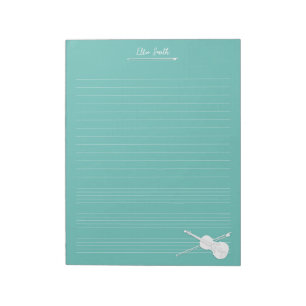 Bloc-note Violon Blanc et Archet Cours de Musique Personnali