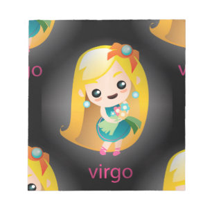 Bloc-note virgo kawaii