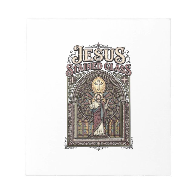 Bloc-note Vitraux de Jésus Vitraux de Jésus Cathédrale  (Devant)