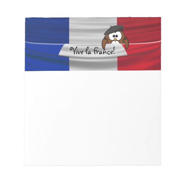 Bloc-note Vive la France ! (Devant)