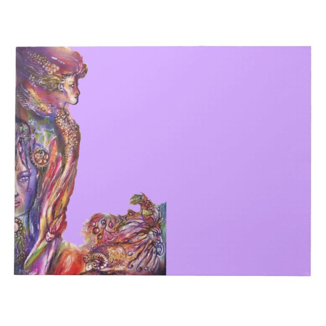 BLOC-NOTE VIVIEN ET MERLIN (Devant)