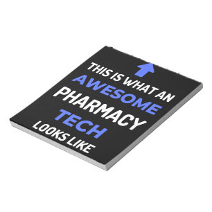 Bloc-note Voilà Ce Que Ressemble Une Technologie Pharmaceuti