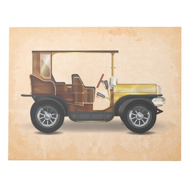 Bloc-note Voiture Classique (Devant)