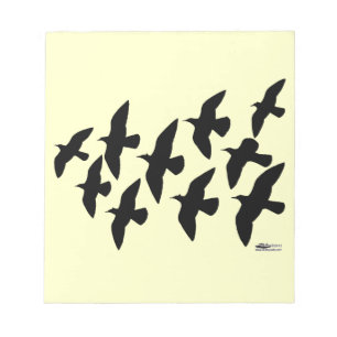 Bloc-note Vol de pigeons