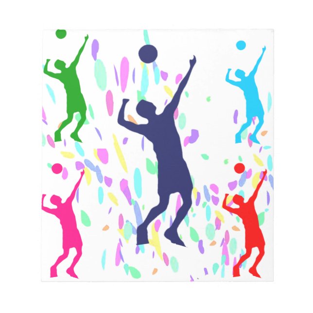 BLOC-NOTE VOLLEYBALL (Devant)