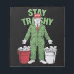 Bloc-note Vote Trump Garbage Man Stay Trashy 2024 Election<br><div class="desc">Vote Trump Garbage Man Stay Trashy 2024 Election President</div>