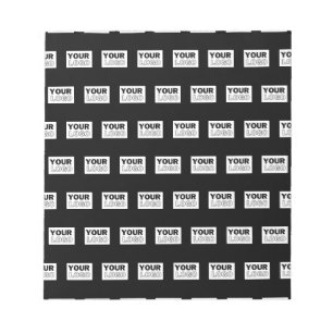 Bloc-note Votre logo ou votre conception Arrière - plan de