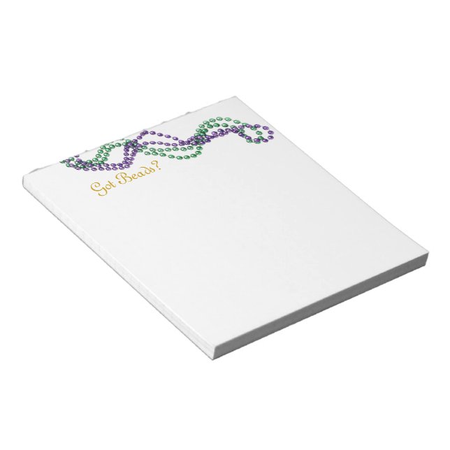 Bloc-note Vous avez des perles ? (Incliné)