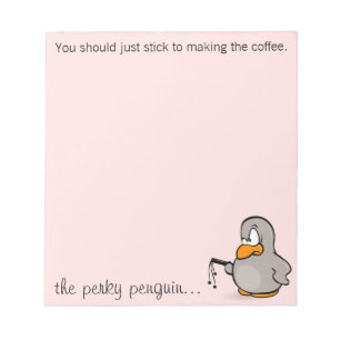 Bloc-note Vous devriez vous en tenir à faire juste le café