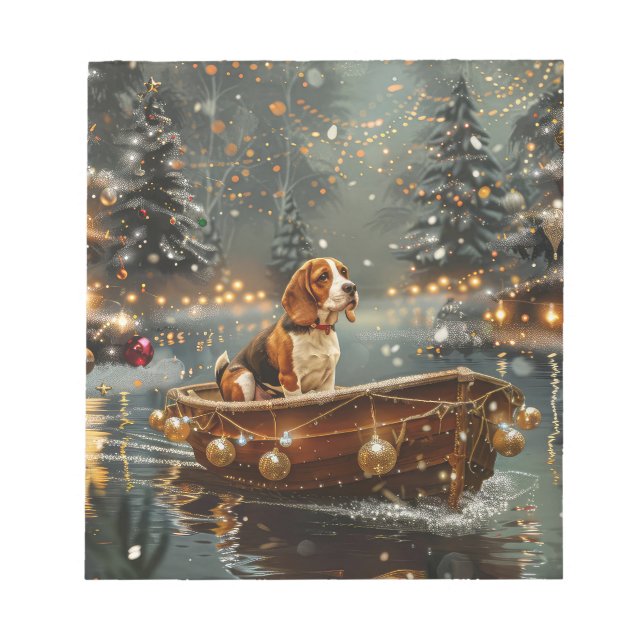 Bloc-note Voyage de Noël de la Beagle (Devant)