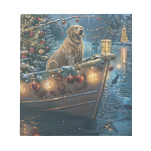 Bloc-note Voyage de Noël festif au Labrador