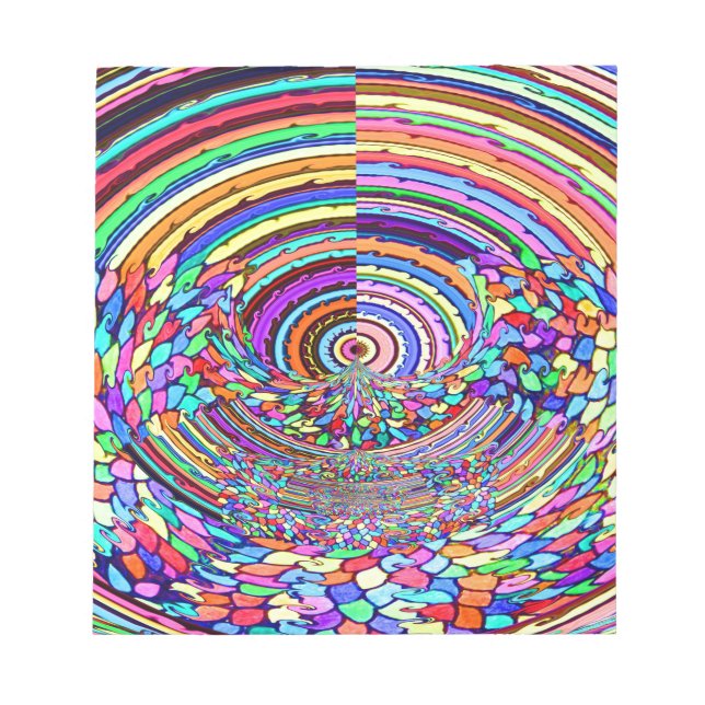 Bloc-note Voyage psychédélique (Devant)